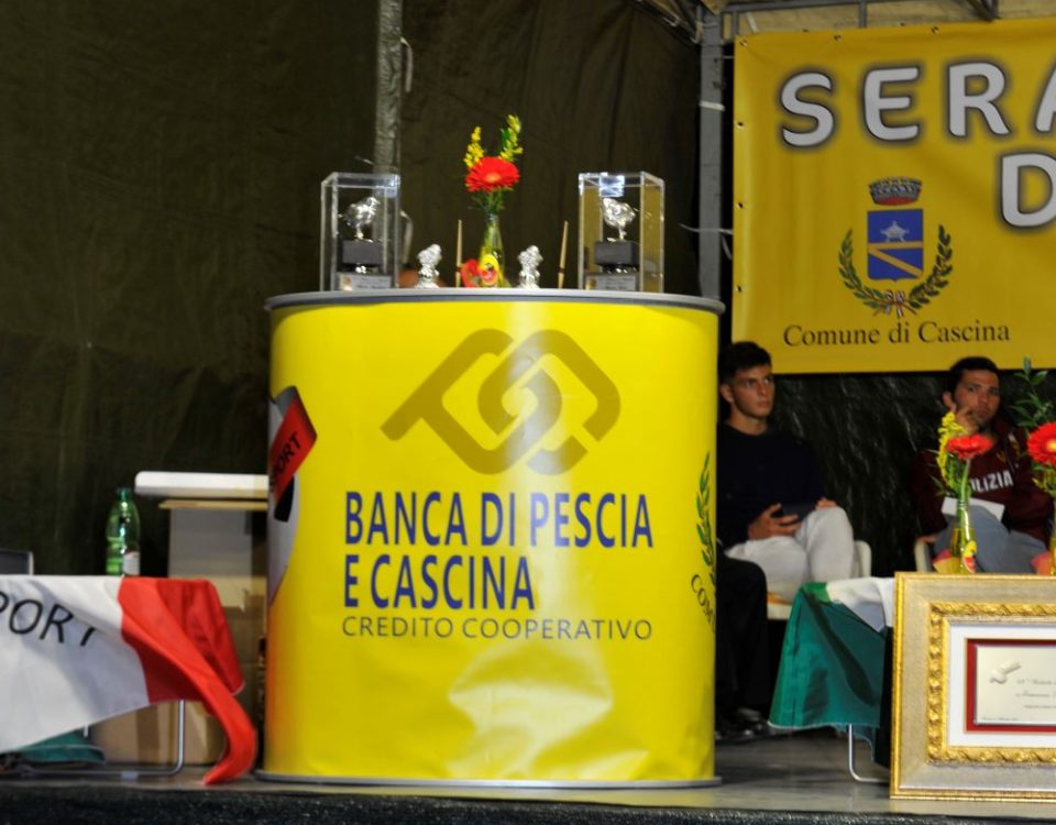 IL PALCO ED I PREMIATI