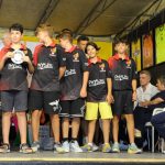 PREMIAZIONE ATLETI SQUADRA TENNIS TAVOLO PULCINI CASCINA - CAMPIONI D'ITALIA UNDER 13