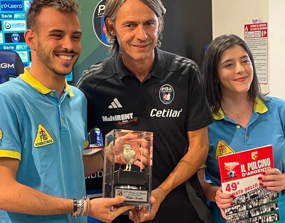 PULCINO D’ARGENTO FILIPPO INZAGHI (EX CALCIATORE – ALLENATORE PISA S.C.)